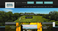 Desktop Screenshot of broadlandsgolfclub.com
